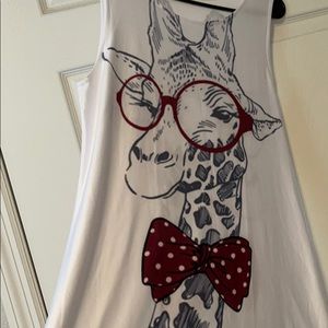 Short dress/ long tunic tank